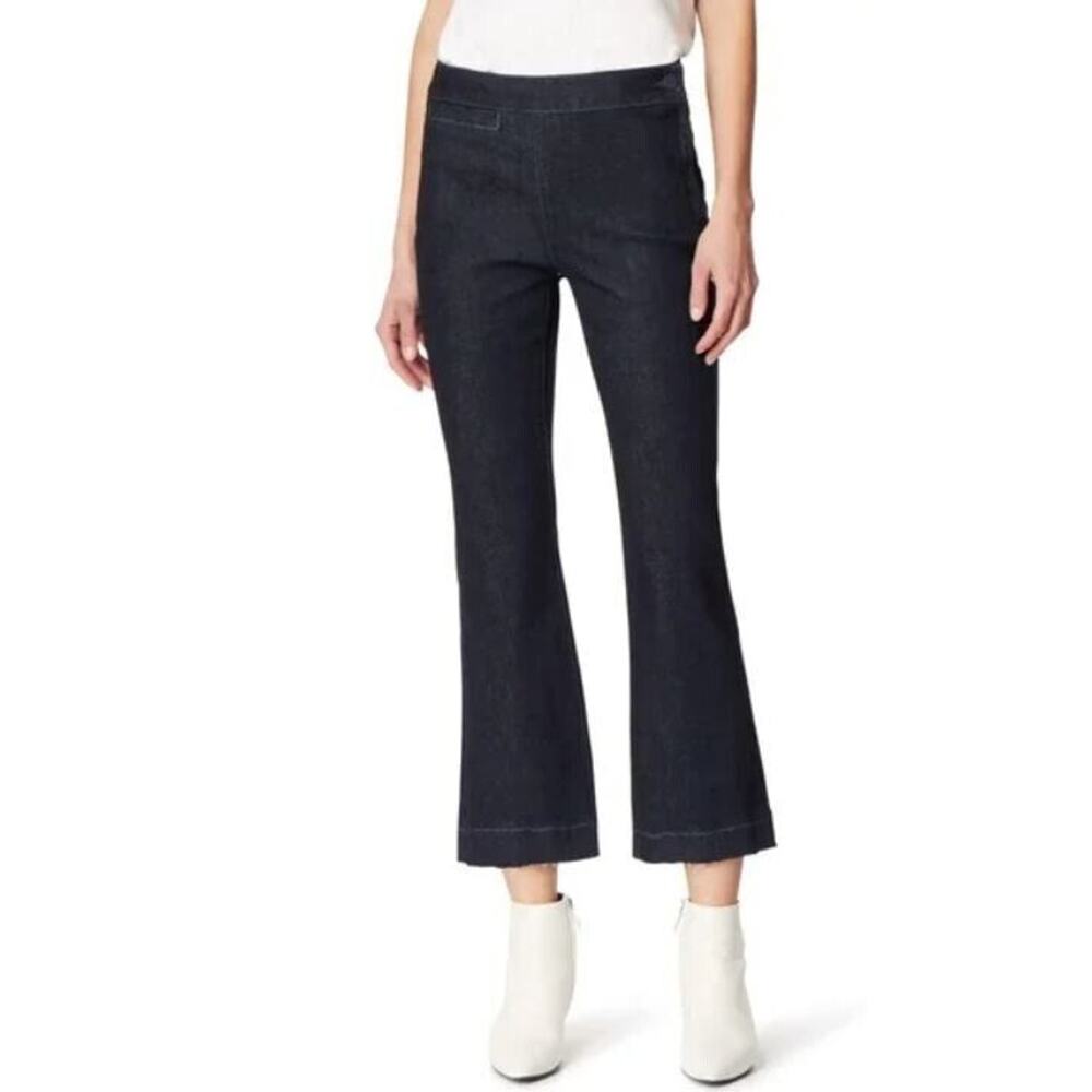 Habitual Women's Carmela Cropped Flare Leg Jeans in Rinse Size 25 MSRP $168